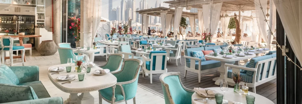 Fish restaurant in Dubai Jumeirah